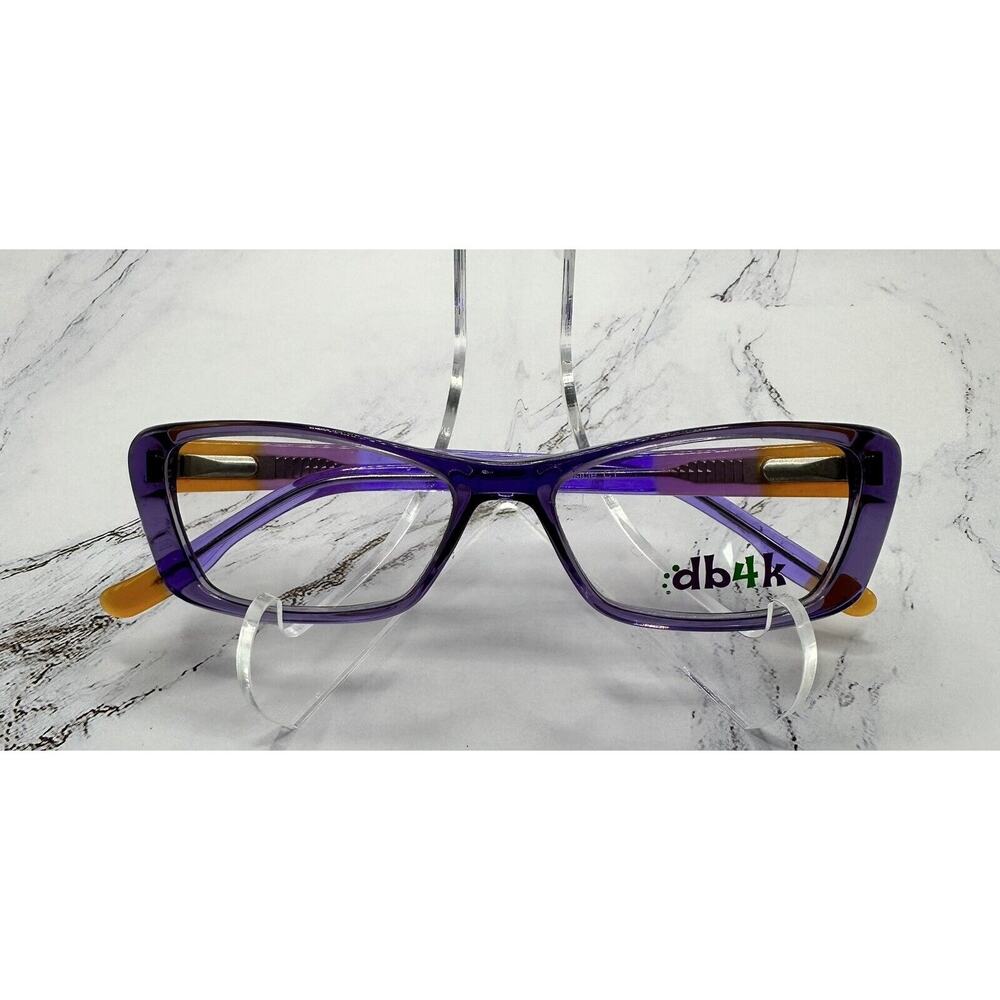 DB4G By Europa-Kids Frames-Popsicle C1-Lilac/Violet/Orange-47-14-125-New w/Case